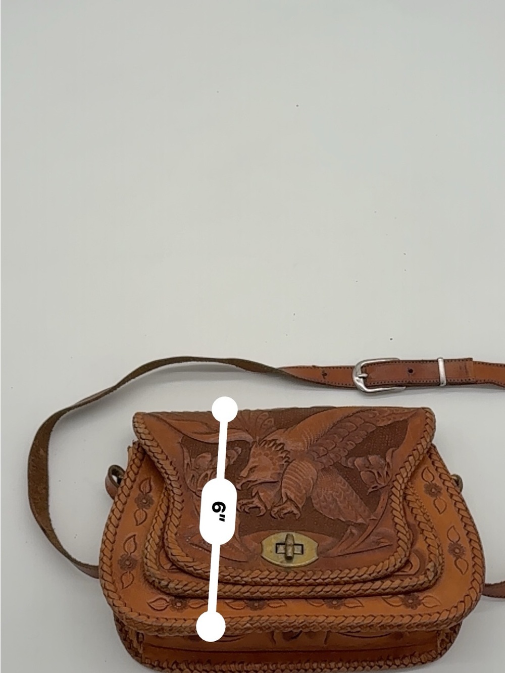 Vintage leather bag - Picture 10 of 10